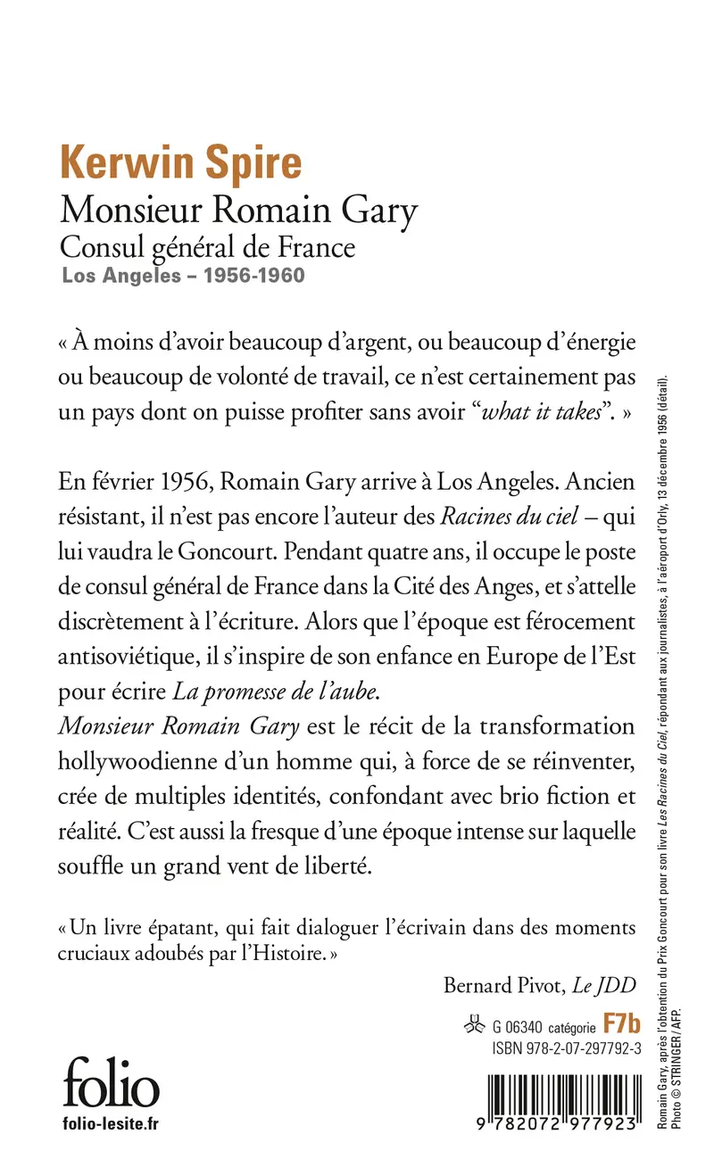 Monsieur Romain Gary - Kerwin Spire