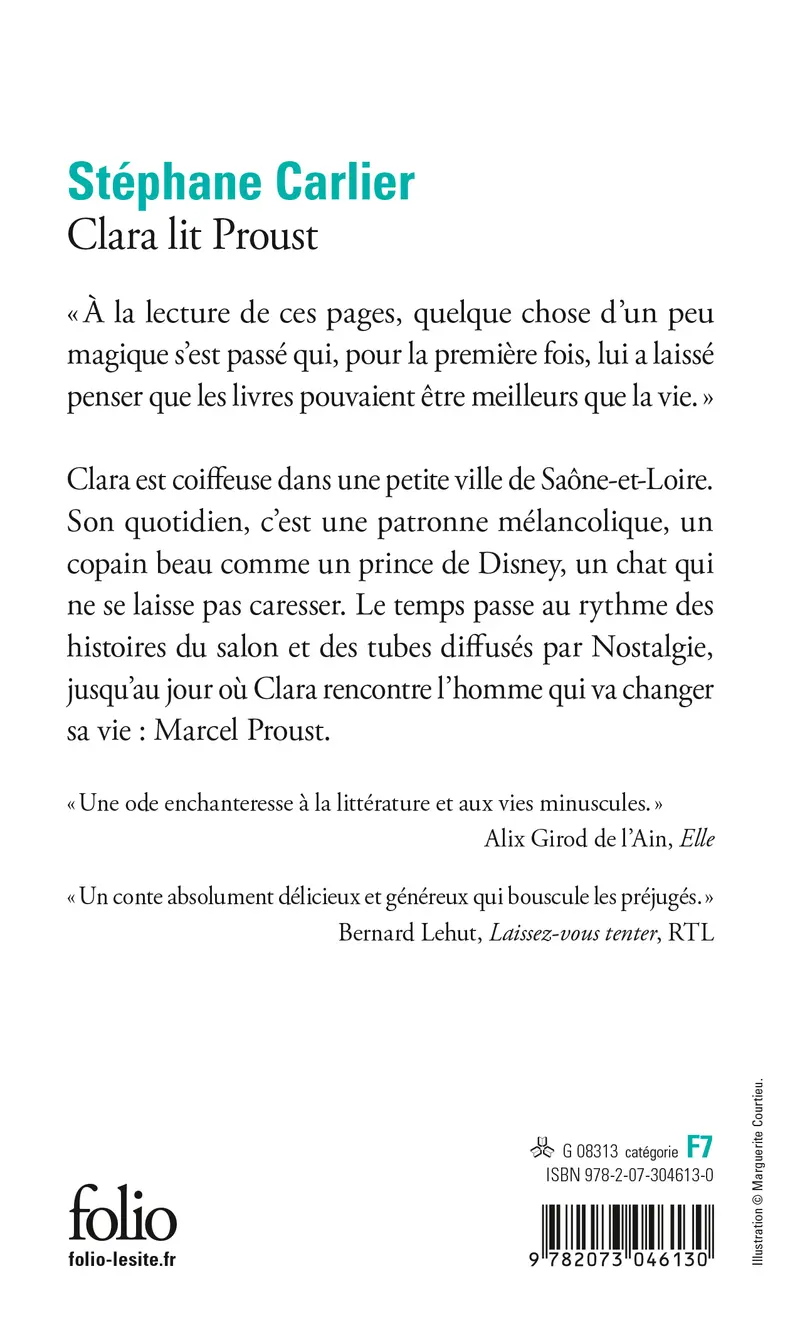Clara lit Proust - Stéphane Carlier